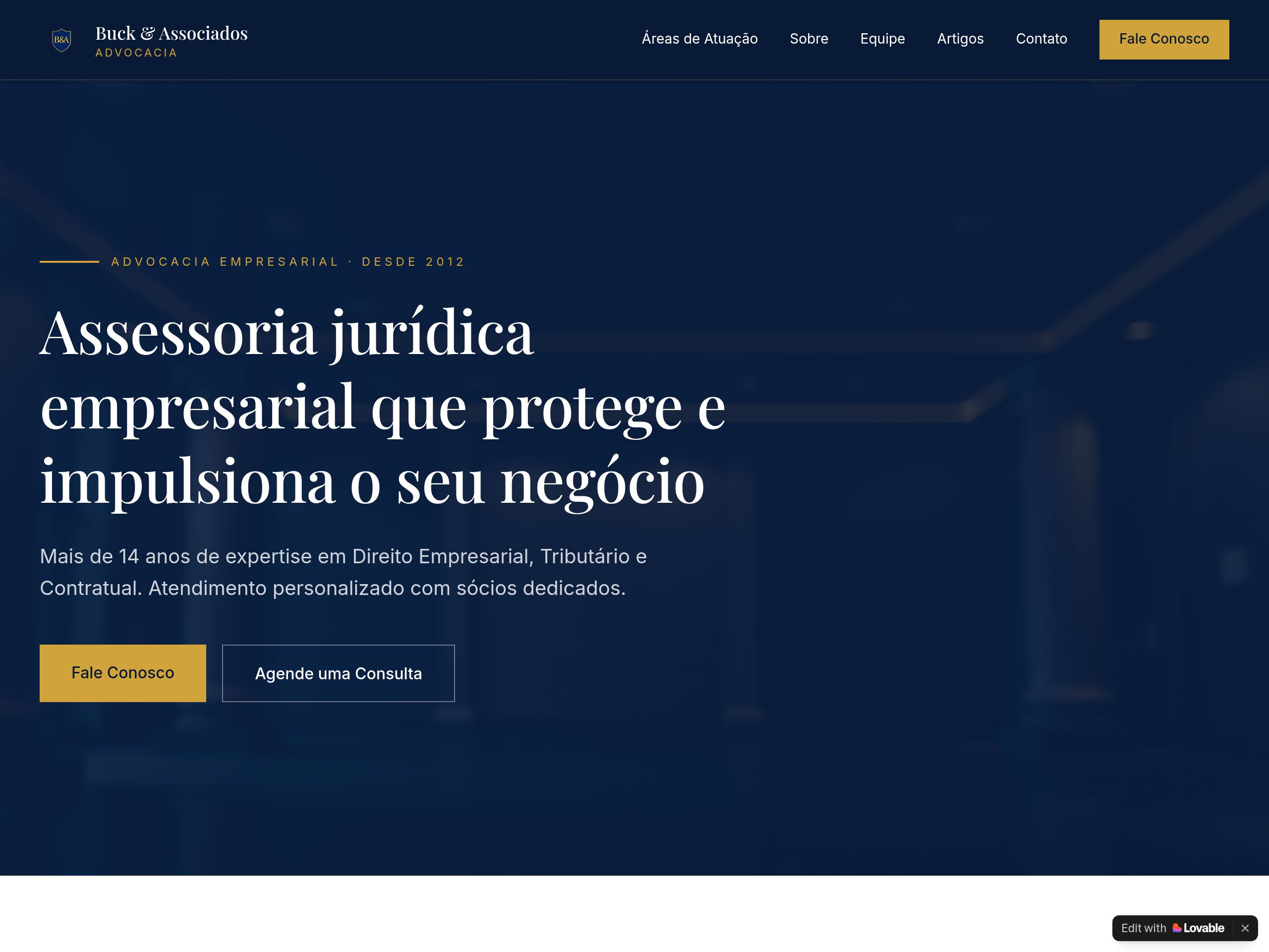 Portfólio Advocacia